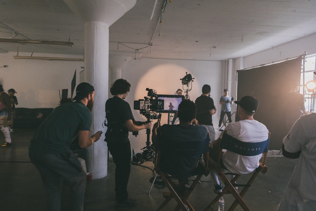 tv studio behind the scenes